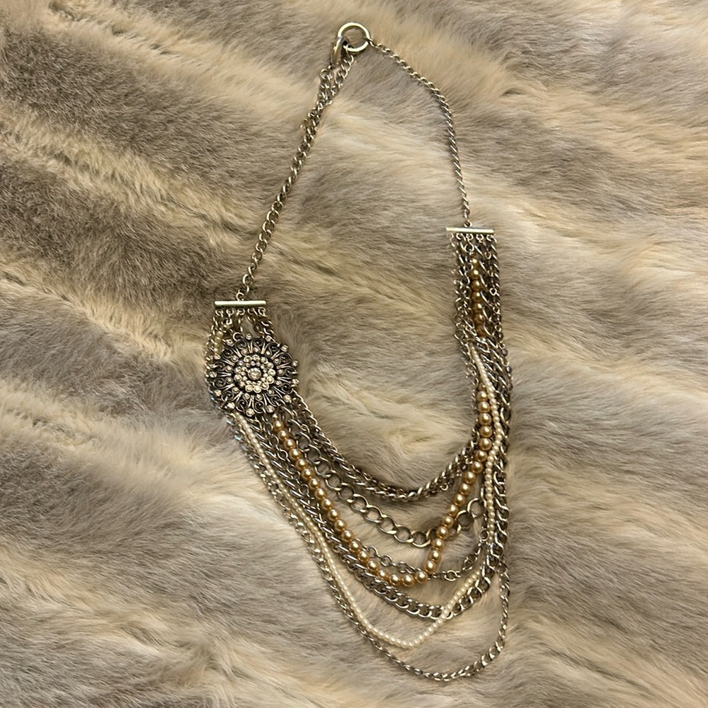 LOFT silver necklace